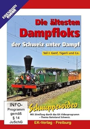 DVD Die ältesten Dampfloks