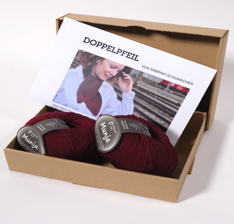 NEU! Strickset Doppelpfeil klein