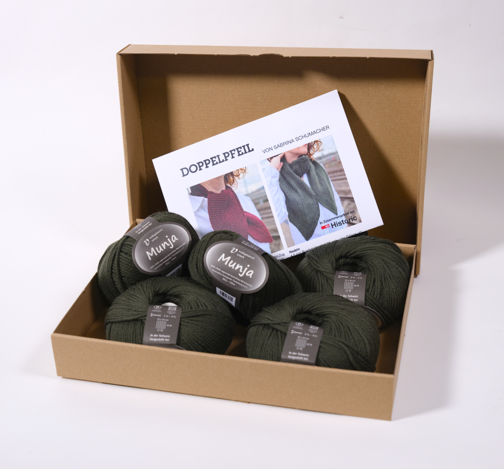 Strickset Doppelpfeil gross