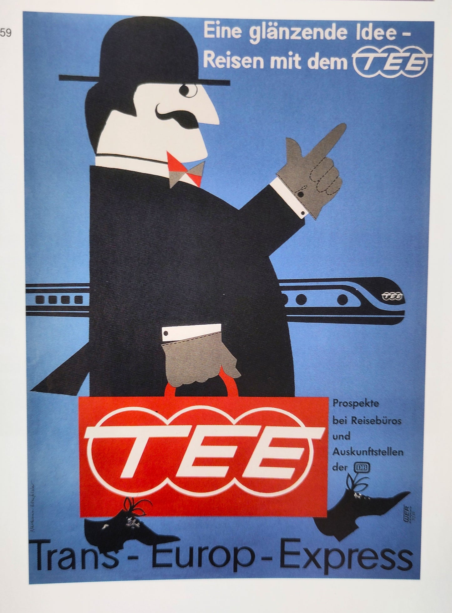 Trans Europ Express - Plakatkunst / Poster art / Art de l'affiche D/F/E