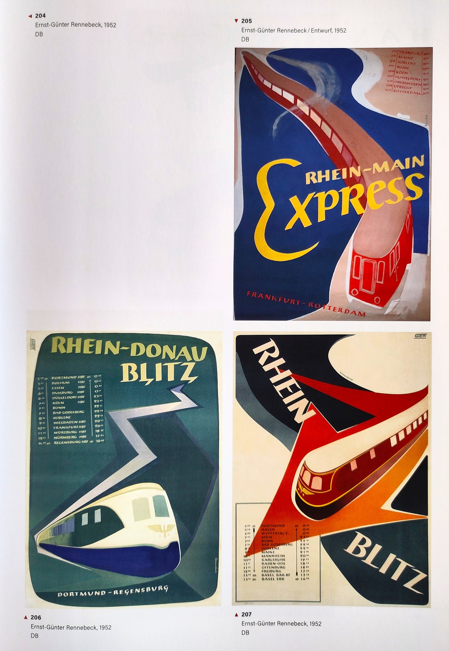 Trans Europ Express - Plakatkunst, Band 2